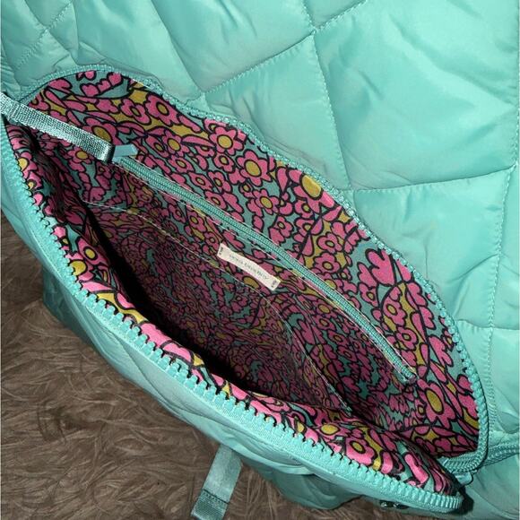 New Vera Bradley Westover Hybrid Backpack Beryl Green Featherweight main image 4